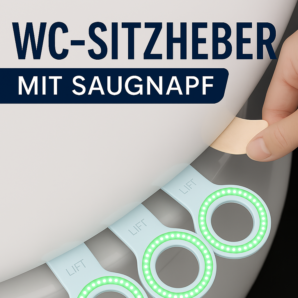 Saugnapf-Griff für WC-Sitz (2er-Pack)