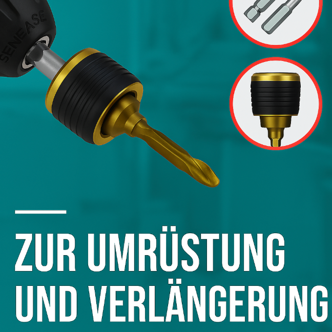 Schnellkupplung für Sechskantbohrer