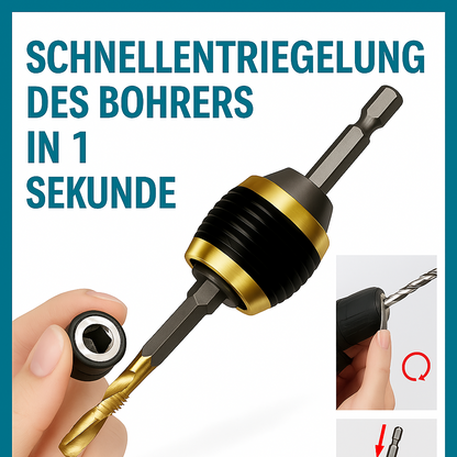 Schnellkupplung für Sechskantbohrer
