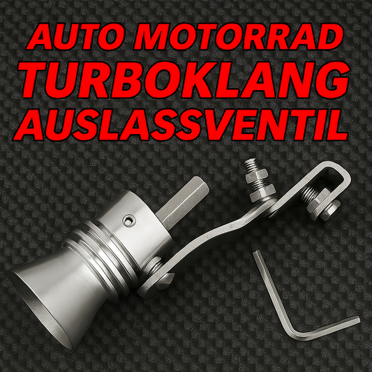 Universelles Turbinen-Sound Auslassventil