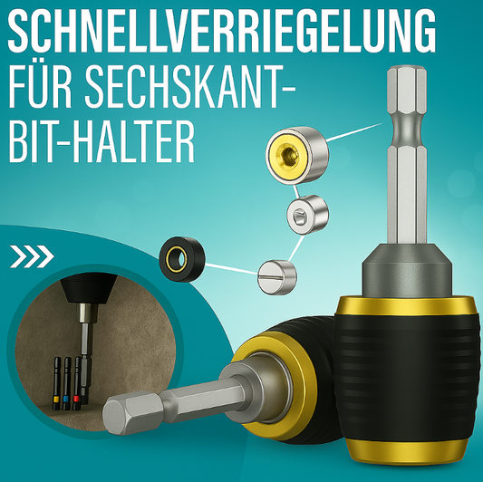 Schnellkupplung für Sechskantbohrer